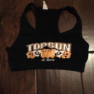 Top gun Allstars sports bra cheerleading