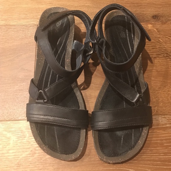 Teva Cabrillo crossover wedge sandals