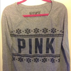 NOT FOR SALE HOLD PINK VS Thermal Sz: L