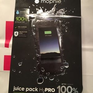 Mophie h2pro juicepack/Waterproof case & Charger