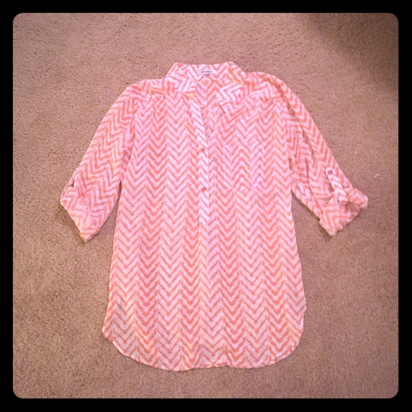 Chevron Striped blouse