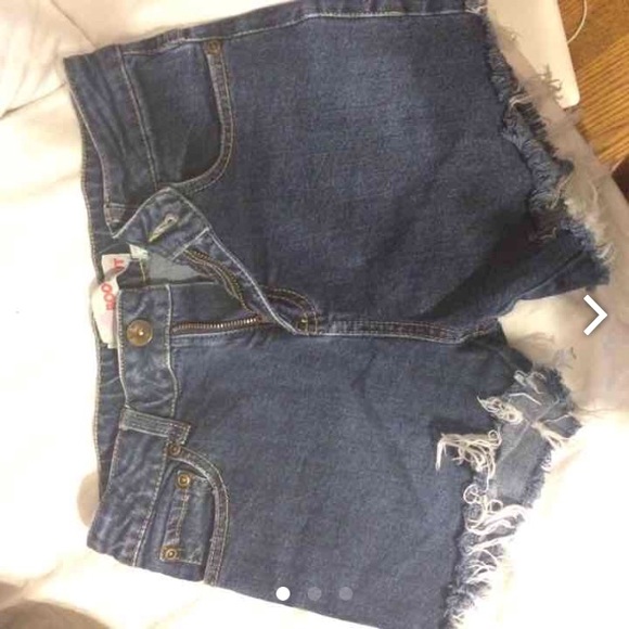 Vintage High Waisted Jean Shorts