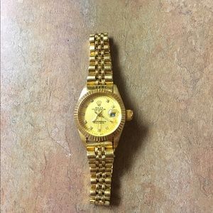 Gold watch