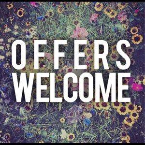 Reasonable offers usually accepted!