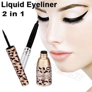 (2x) 2 in 1 Liquid Eyeliner w/ Pencil. New