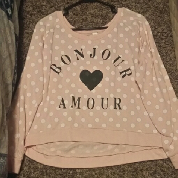 Bonjour Amour  Sweater