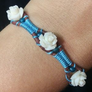 Leather wrap bracelet