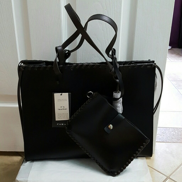 🎉 HOST PICK 🎉 Zara leather bag (4099) - Picture 3 of 4
