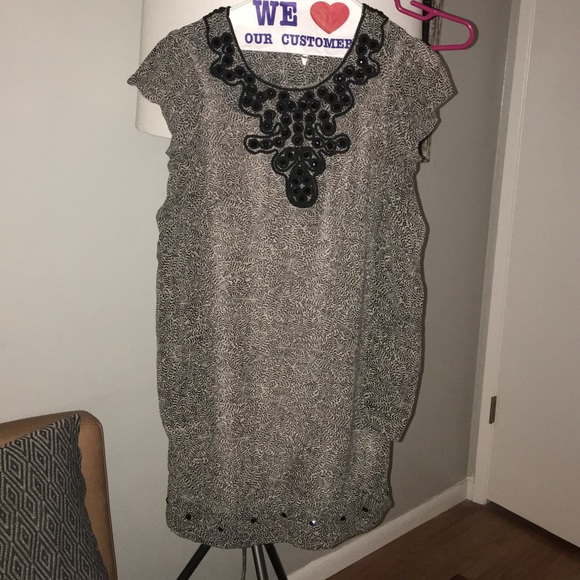 French Connection dress w/embellishment throughout