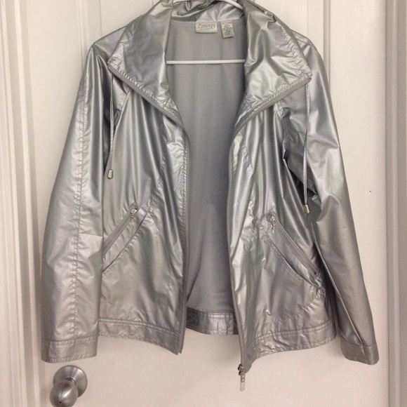 Silver jacket by energy Chicos sz 1