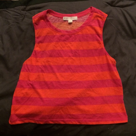Cutoff some-what crop top shirt