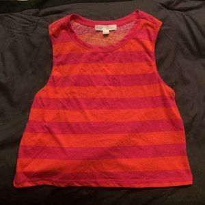 Cutoff some-what crop top shirt