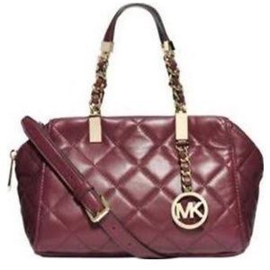 MICHAEL KORS PURPLE QUILTED CROSSBODY!!