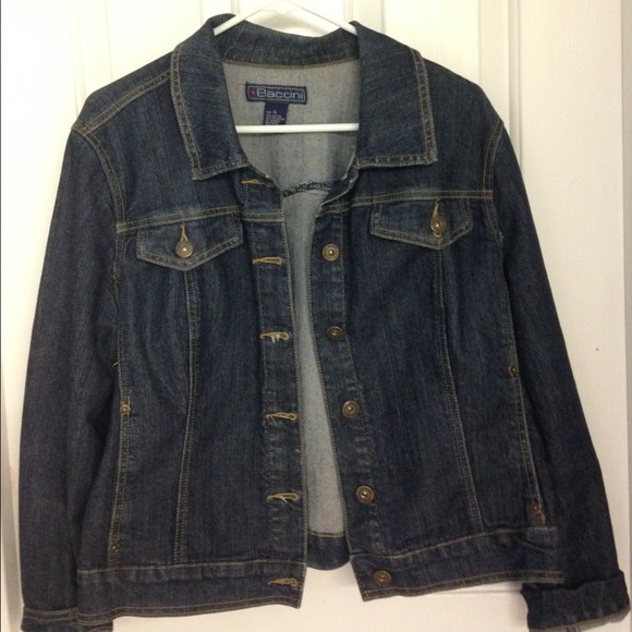 Women's Jean  jacket XL  by Baccini