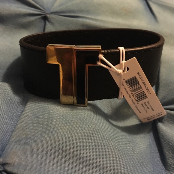 Tory Burch split T bracelet