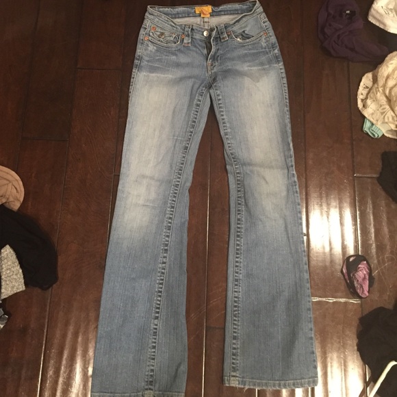 Washed Nine Jean pants