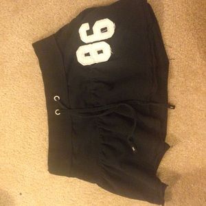 Black Victoria's Secret athletic skirt