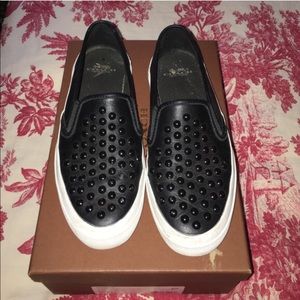 Coach Chrissy Rivets Sneaker Black Sz 7.5