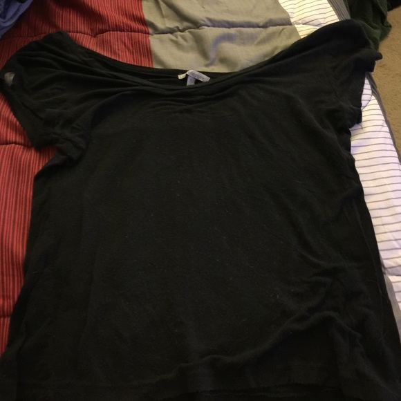 Off the shoulder shirt