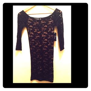 GUESS 3/4 sleeve Textured Tubular Dress as XS/S