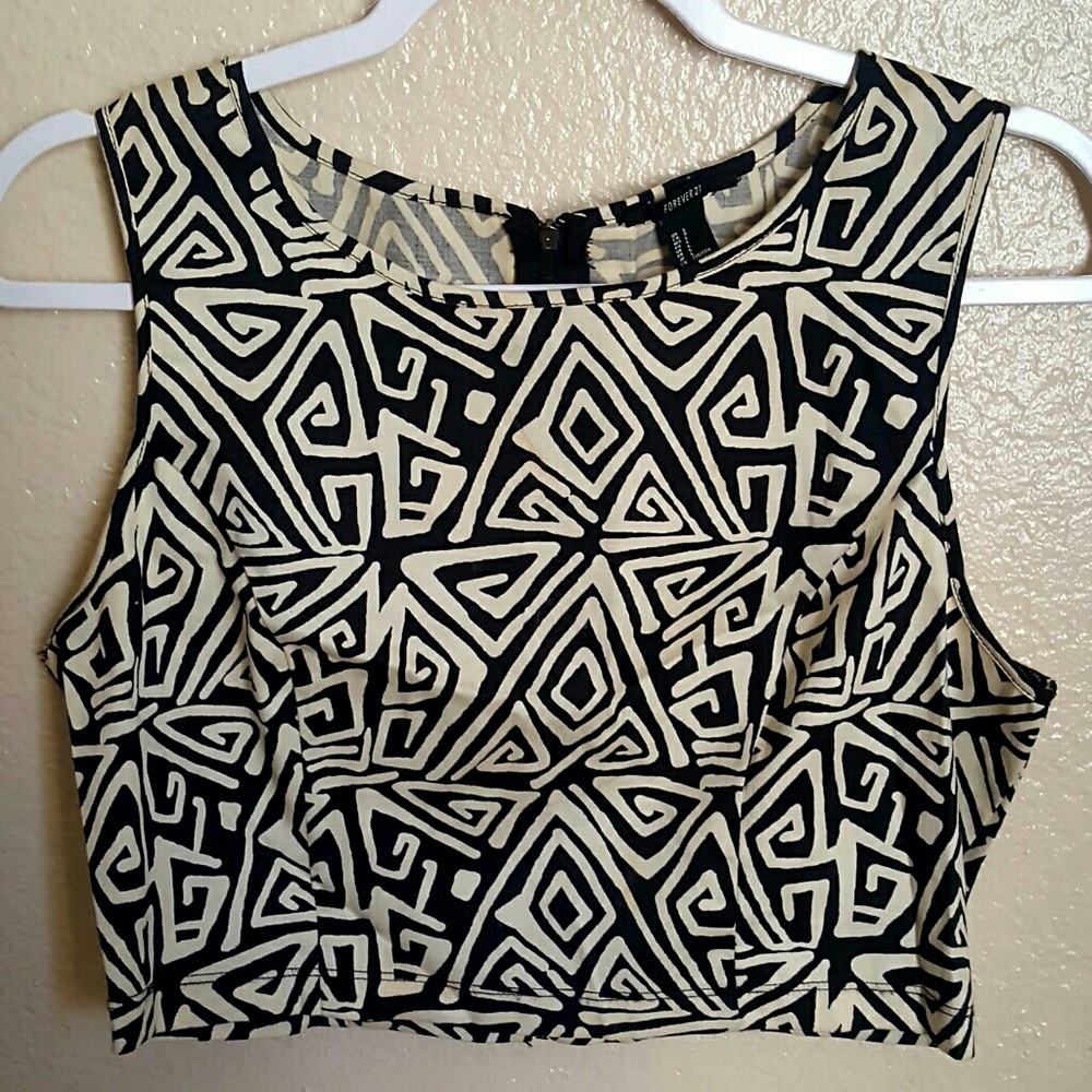 Tribal Crop Top