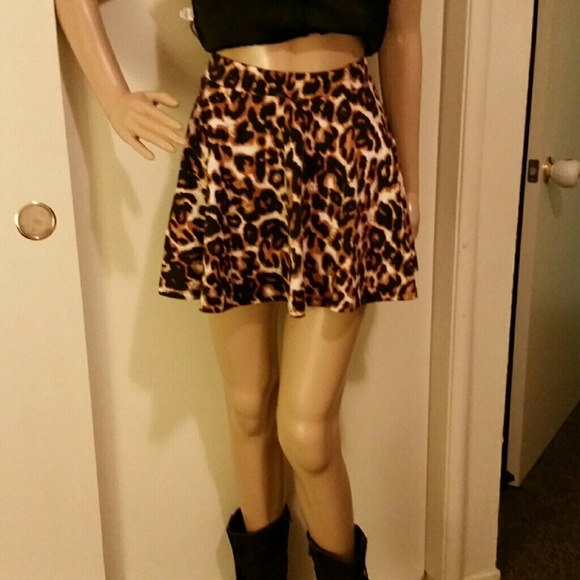 Ambiance Dresses & Skirts - 8$ SALE!!   Flirty Animal Print Mini Skirt