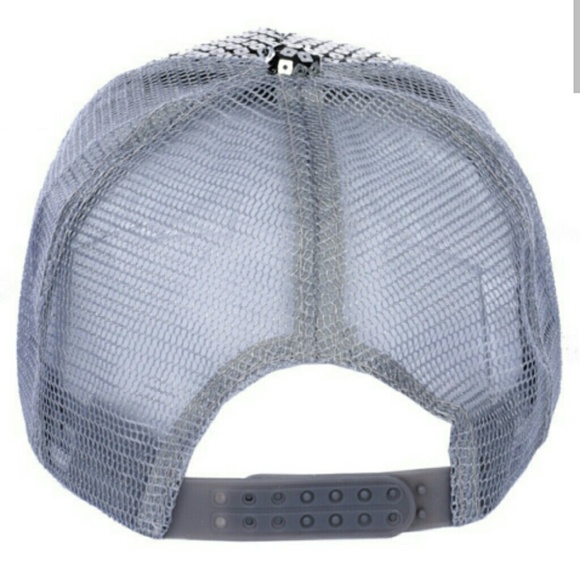 Brand New, Silver Sequin Adjustable Cap - Picture 2 of 2