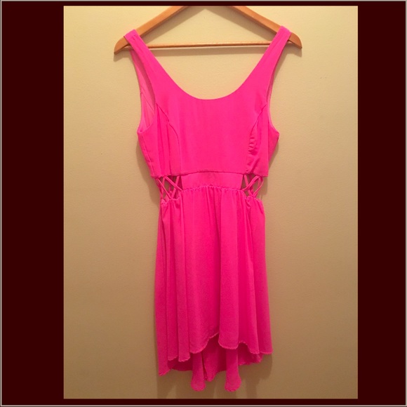 LUSH - Hot pink dress; size Small
