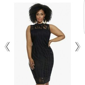 sheer swirl print dress mid knee very comfortable