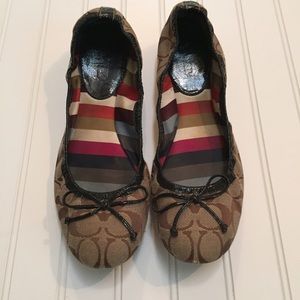 SOLD-Coach Ballet Flats