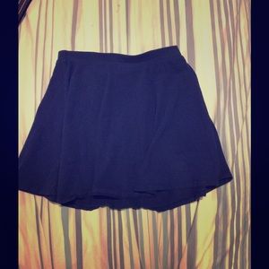 Navy blue skater skirt