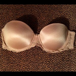 PINK Strapless Bra