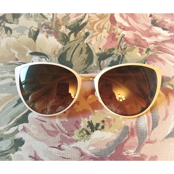 Oliver Peoples pink "Jaide" cat eye sunglasses