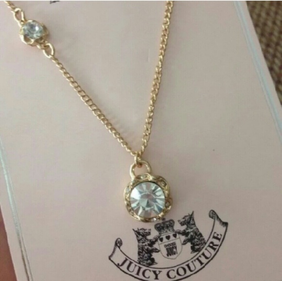 Juicy 2  diamonds Necklace