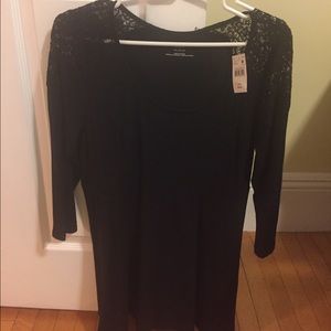 Black motherhood maternity shirt