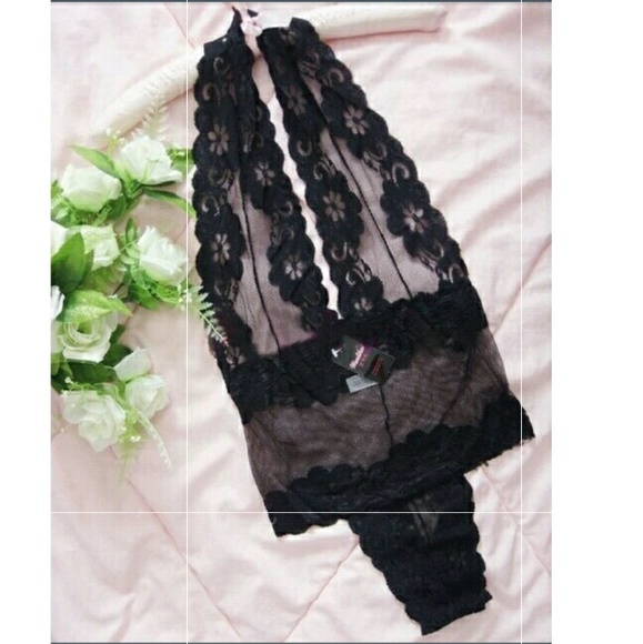 Sexy Lace SeeThru One Piece Lingerie ~