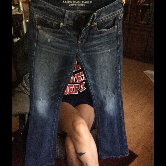 American Eagle kick boot jeans