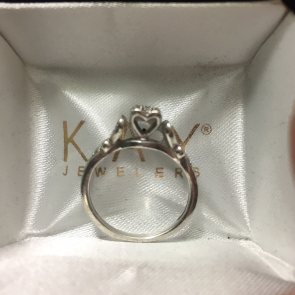 Kay Jewelers Diamond Promise Hearts Ring - Picture 2 of 4