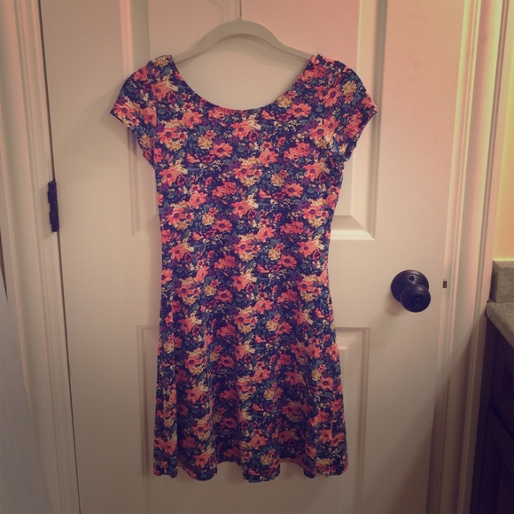 a forever 21 floral dress.