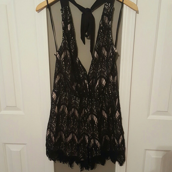 NWT Lace romper