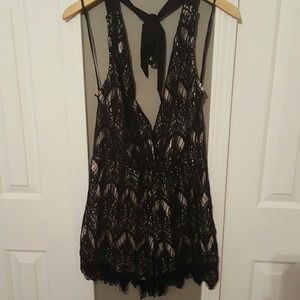 NWT Lace romper