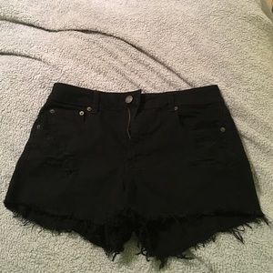 High waisted shorts