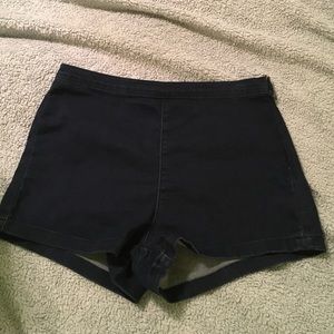 High waisted shorts