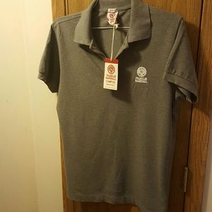Franklin Marshall Grey Melange L Slim Fit Polo