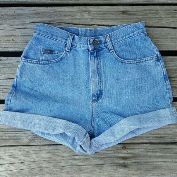 Vintage Pants - ❌SOLD❌ FINAL SALE! High Waisted Denim Shorts