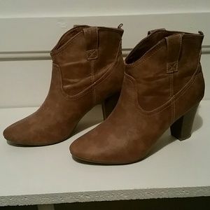 Women Faux Leather Ankle Boots
