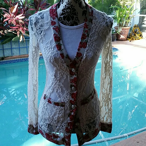 Lace Blazer