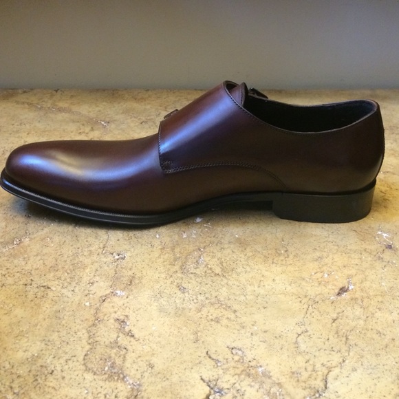 To BootNew York Brown Leather Monkstrap Men Shoes main image 4