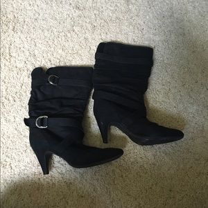 Black Boots with Buckles