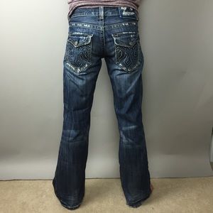 Mek Kaikoura Straight Leg Distressed Jeans 29